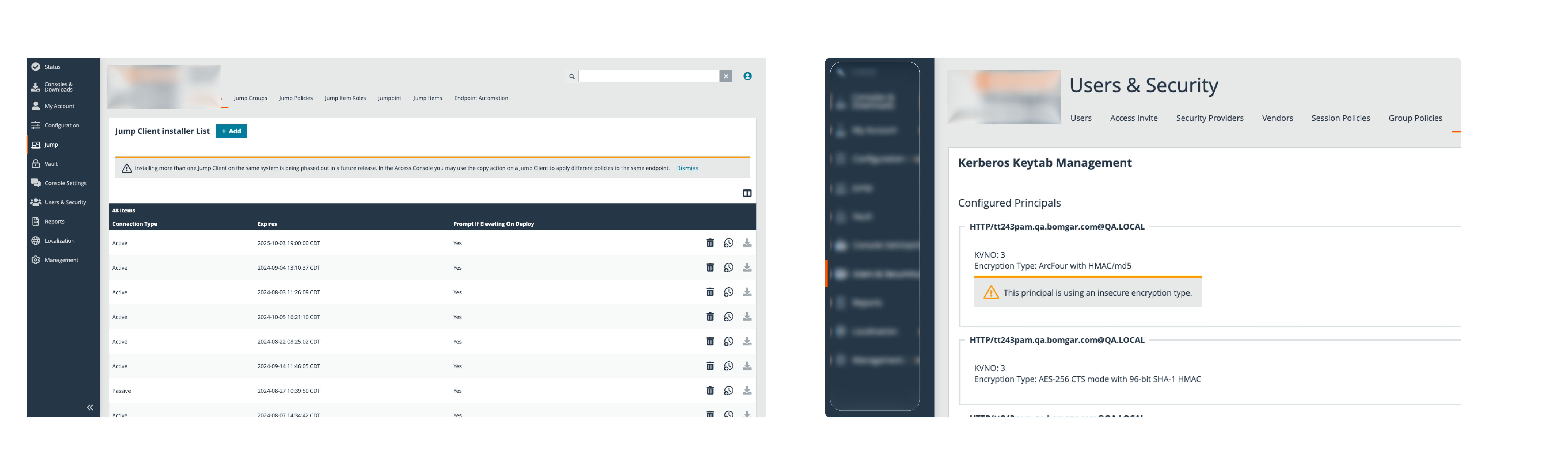 Shield design system applied to a product interface